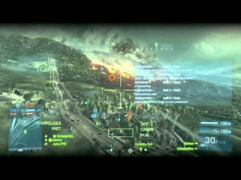 Battlefield 3 - BF Live #4 : hélicoptère d'attaque par Damon sur PC - Battlefield 3 - BF Live #4 : hélicoptère d'attaque par Damon sur PC