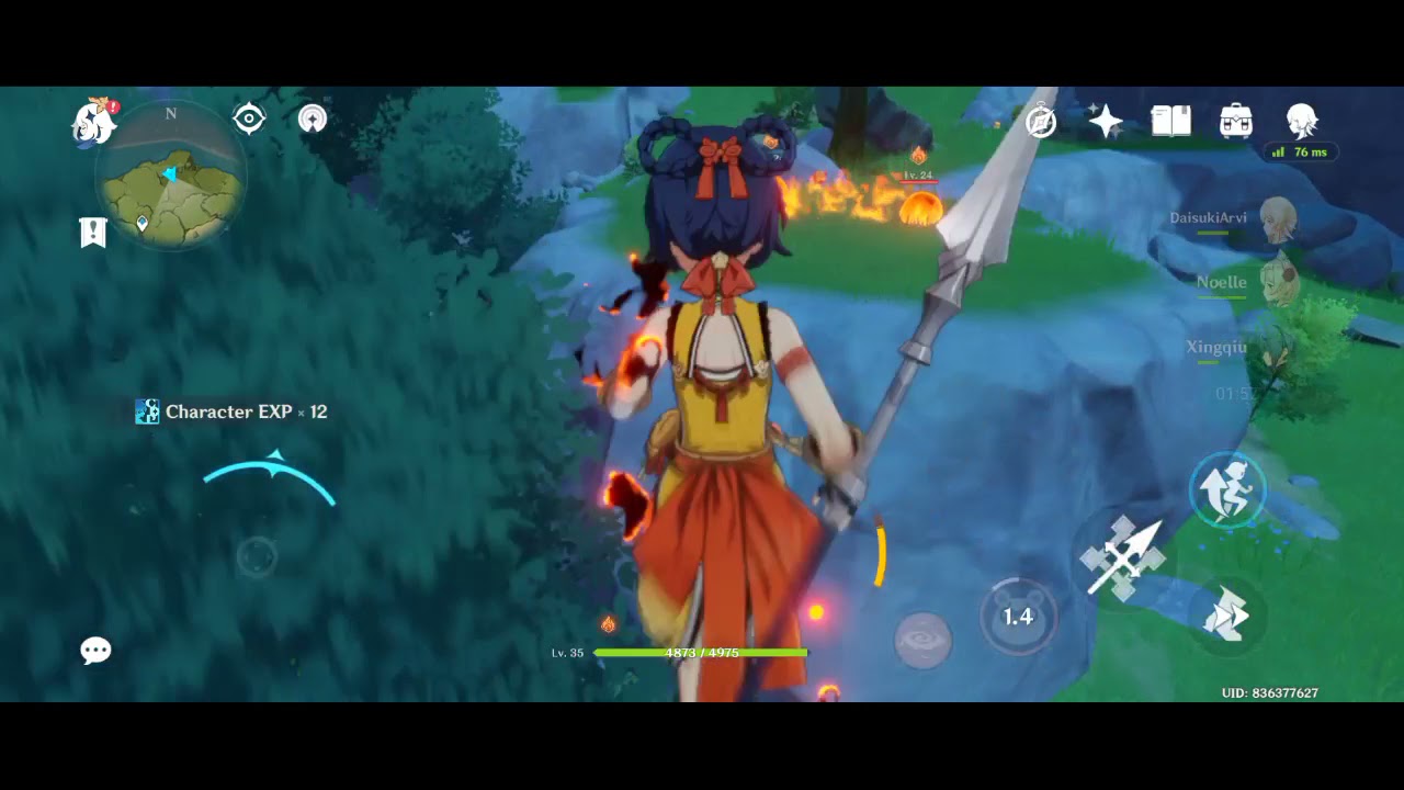 Tecno Camon 17 Pro Highest Graphics (Genshin Impact)