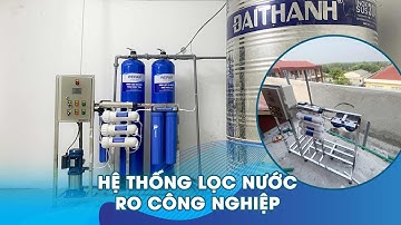 Hệ thống lọc nước RO công nghiệp công suất 220L/giờ cho trường học