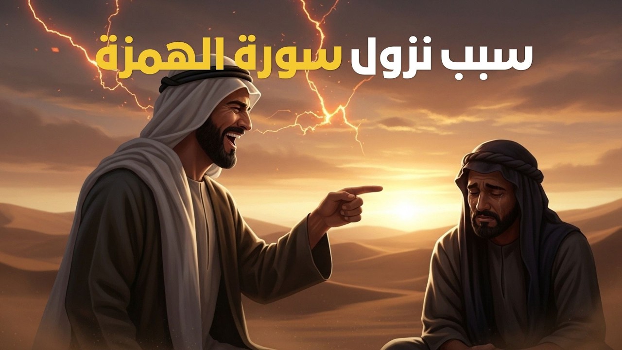 سبب نزول سورة الهمزة | قصة الساخرين الذين توعدهم الله بالنار
