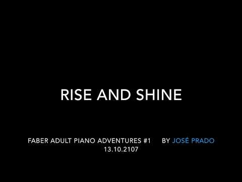 Faber Adult Piano Adventures - Rise and Shine