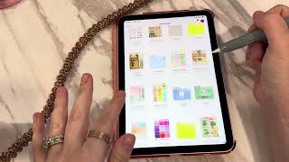 Digital planner set up -iPad mini & goodnotes