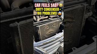Car Condenser Warning Why Your AC Isn't Cooling!#carcondenser #carcooling #acrepair