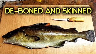 How to Fillet cod