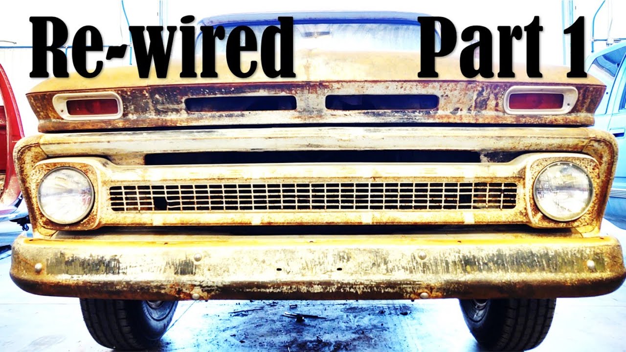 Part 13a: 1966 Chevy C20 - All New Wiring - Building a Custom Factory