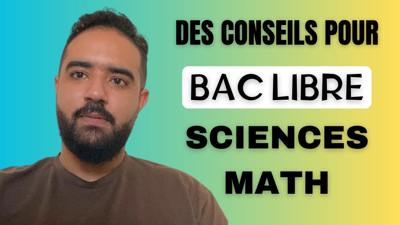 Réussir mon BAC libre Sciences math - Prof Alaeddine ABIDA - YouTube