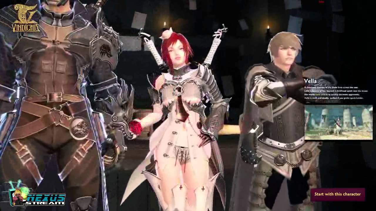 Vindictus Characters 2014