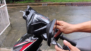 Paano Ikabit Ang Motorcycle Umbrella Canopy?