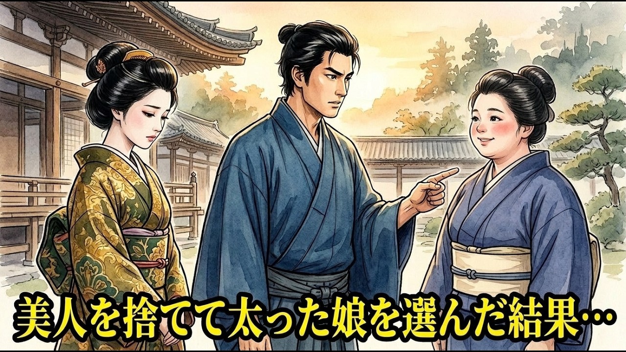 絶世の美女を断り、太った娘に求婚した船頭の末路