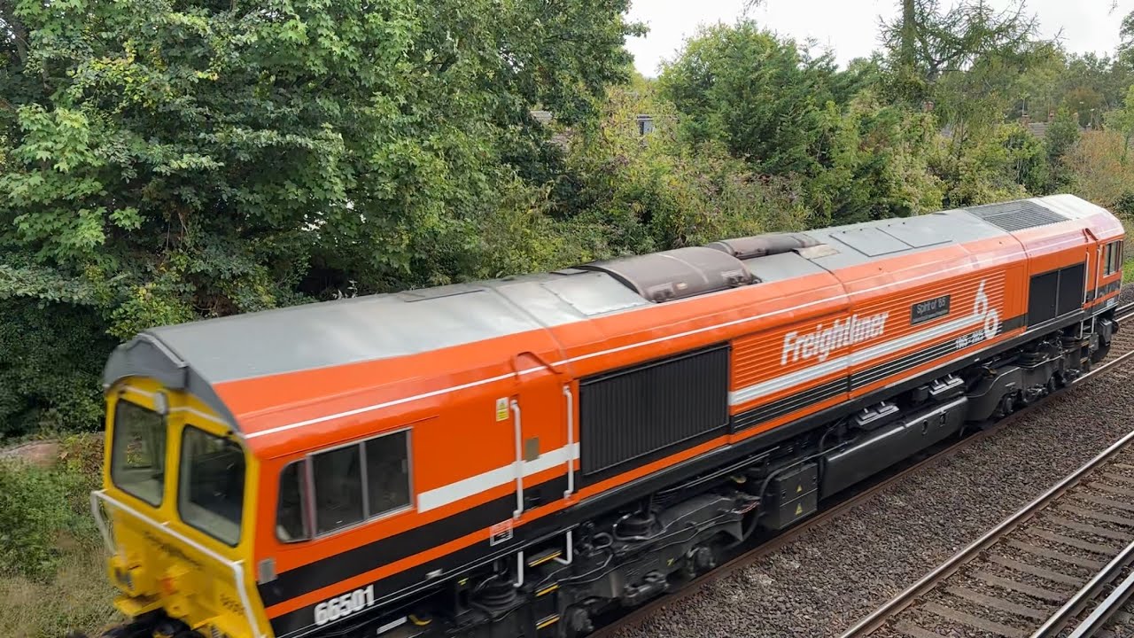 Class 66 Crossover | 66501 & 66848 + 66850 | Freightliner & Colas Rail Freight