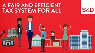 A Fair and Efficient Tax System for All
