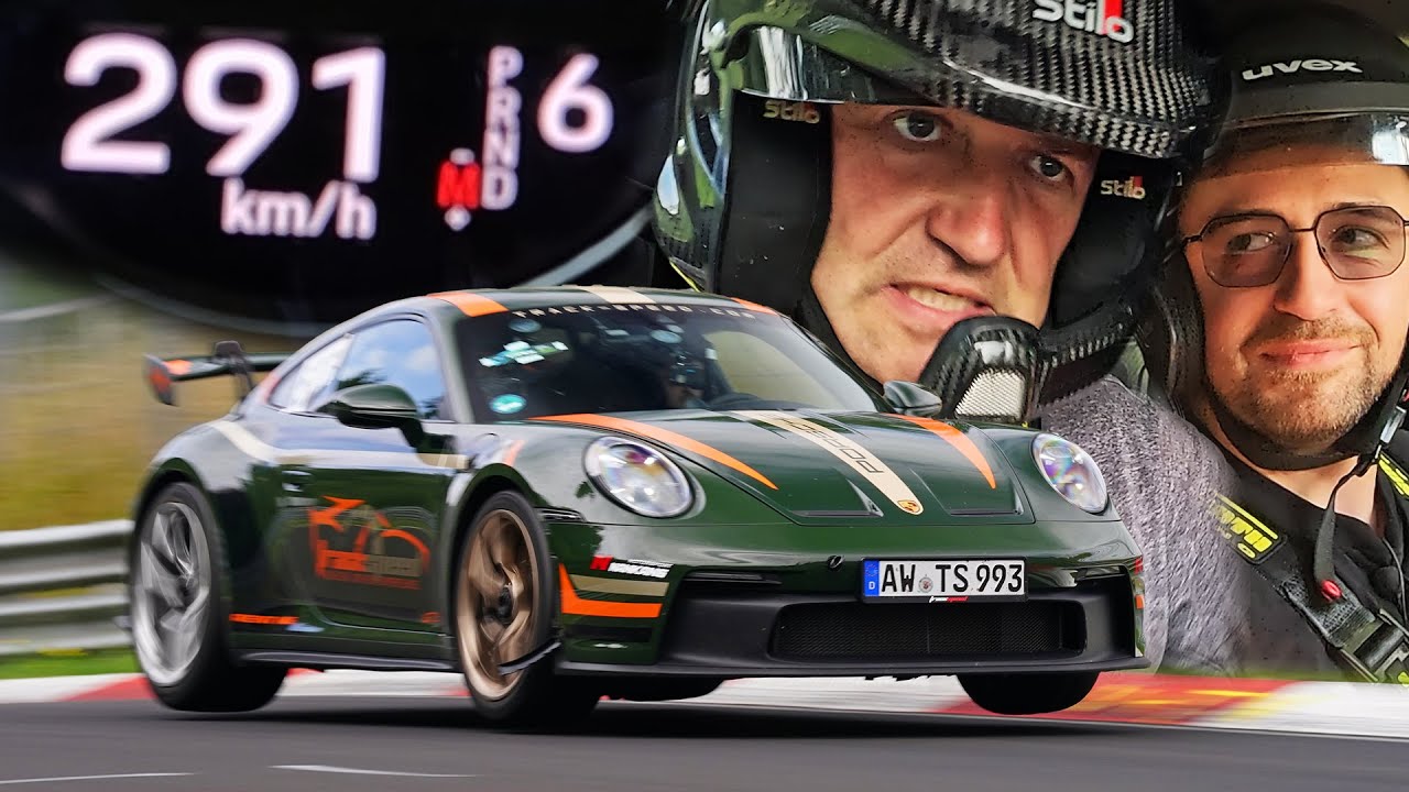 I WARPED THE STIG'S FACE ON THE NÜRBURGRING🤣