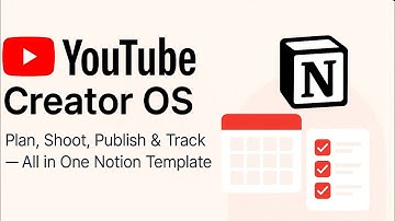 Notion Template for YouTubers: Plan, Organize & Grow Fast! | Notion Templates