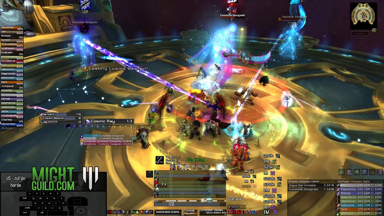 Might - Antorus - Normal Argus || Marksmanship Hunter PoV