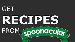 How to use the Spoonacular API
