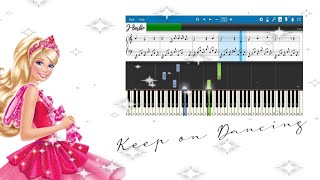Download Lagu Keep on Dancing - Barbie in the Pink Shoes (Piano Cover/Tutorial) MP3