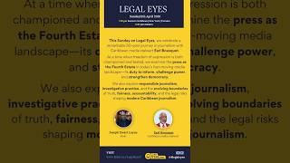 50 Years of Journalism: The Fourth Estate, Truth, Power & Media in the Caribbean Today