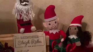 DollarTree/Family Dollar DIY Elf & Santa makeover l Black Santa l Crafts