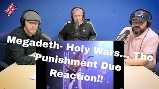 Megadeth - Holy Wars...The Punishment Due REACTION!! | OFFICE BLOKES REACT!!