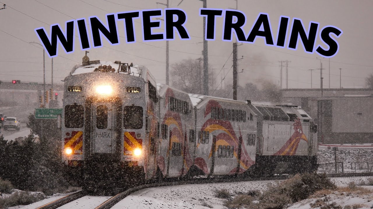Winter railfanning around Santa Fe, NM