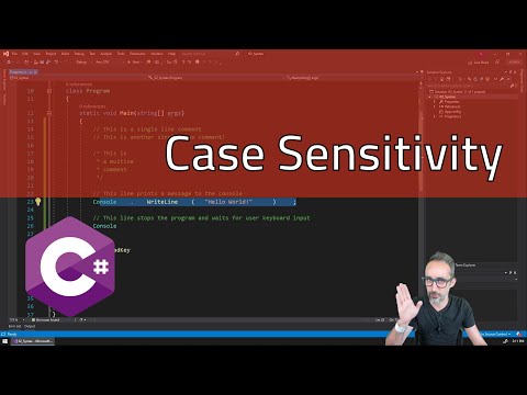Video: Lista conține C# sensibil la majuscule?