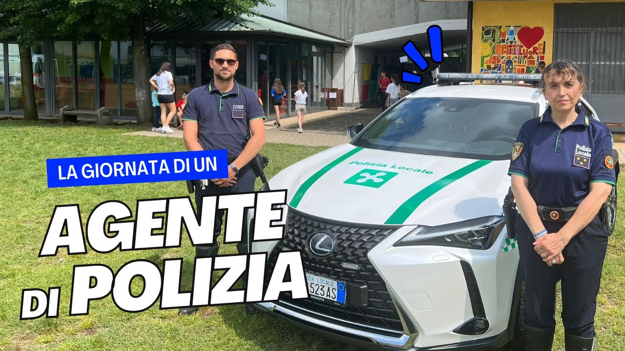 La giornata tipo di un AGENTE di POLIZIA locale 🚨👮🏼