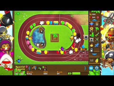 Bloons TD5 - Sprint Track (Łatwy)