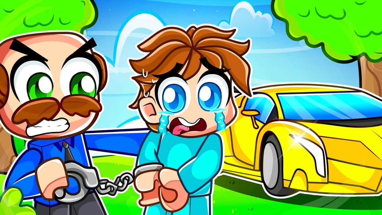 Laggy Got ARRESTED in Roblox Driving Empire…