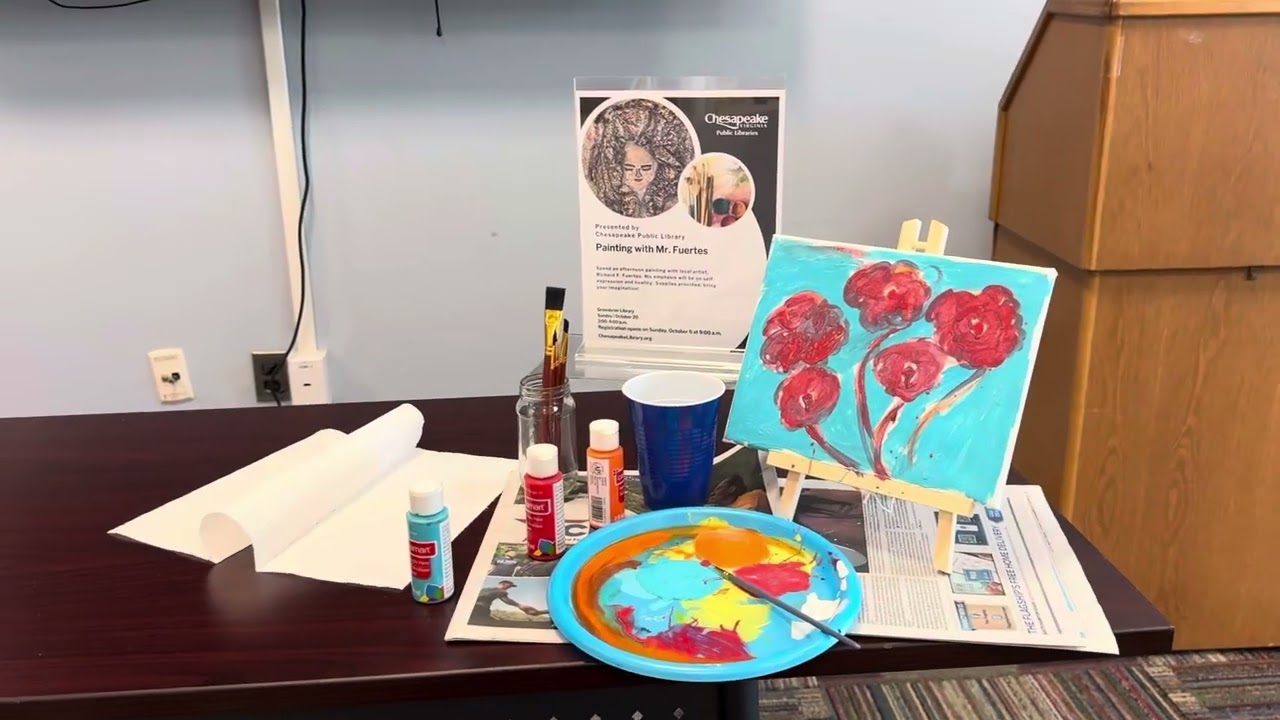 Self-Expression Healing with Art Greenbrier Library October 20, 2024