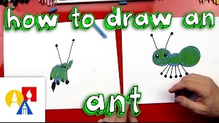 How To Draw An Ant (Young Artists)