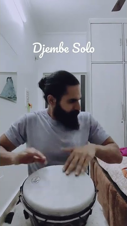 Djembe Solo | African Drums | by Bhavneet Bindra #djembe #music #drums  #vibes #beats #bellydance