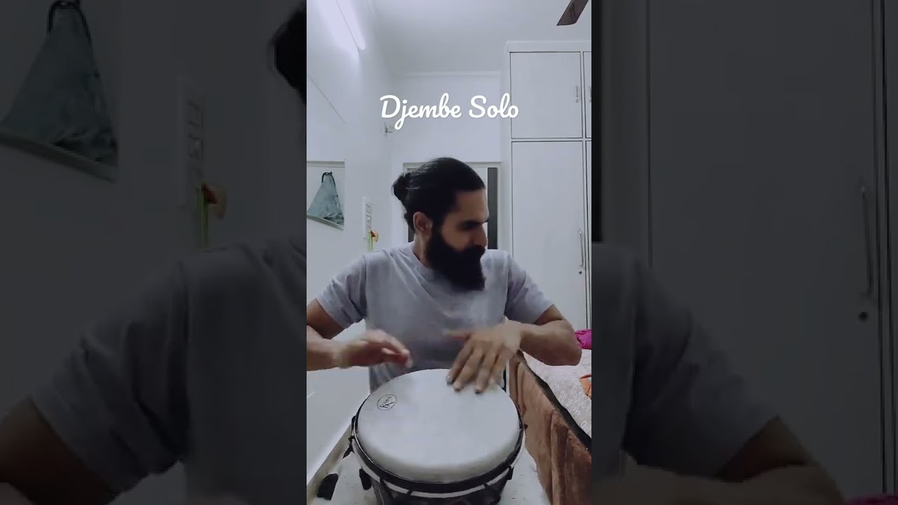 Djembe Solo | African Drums | by Bhavneet Bindra 