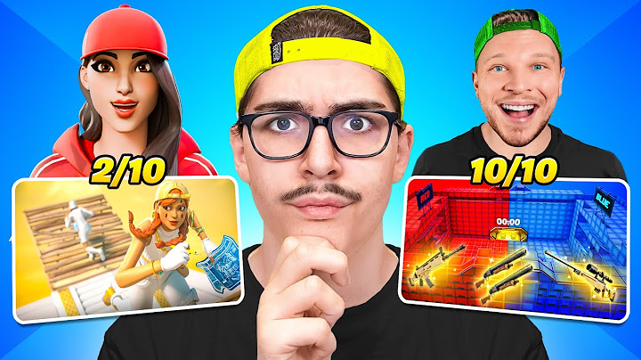 Je NOTE les Maps des Youtubeurs Fortnite ! (ils sont riche)
