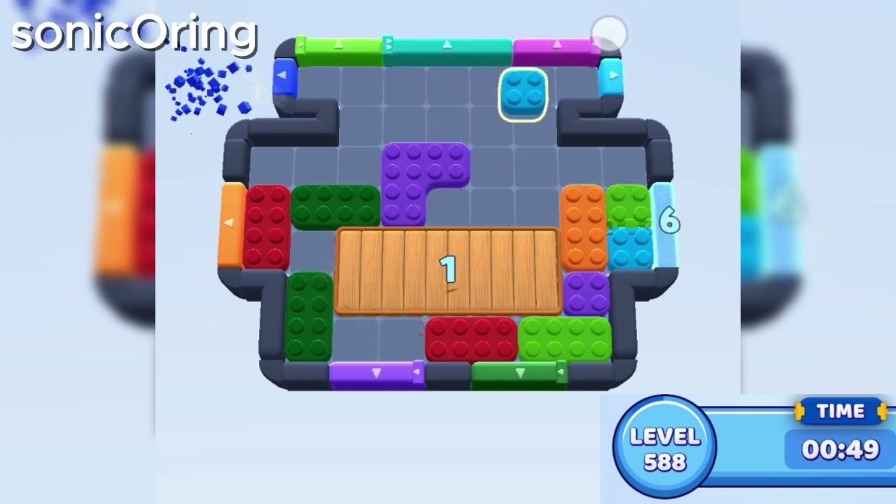 Color Block Jam Уровень 588