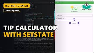 Full Flutter for Beginners #3: Tip Calculator with StatefulWidget Guide