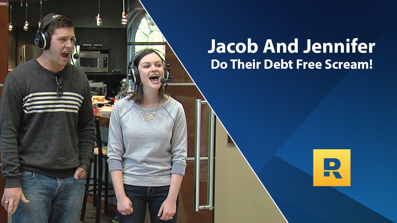 Jacob And Jennifer Do Their Debt Free Scream! Jacob And Jennifer Do Their Debt Free Scream!