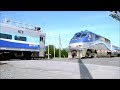 AMT COMMUTER TRAIN ACTION IN ST CONSTANT QC