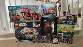 *HUGE HAUL* Lego Store JUNE 1st releases! Star Wars, Lego city, Ideas, & PROMOS! $600?!?! #lego