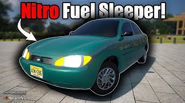 Deze saaie slaapwagen gebruikt NITRO-brandstof! | Automatiseringsspel & BeamNG.drive