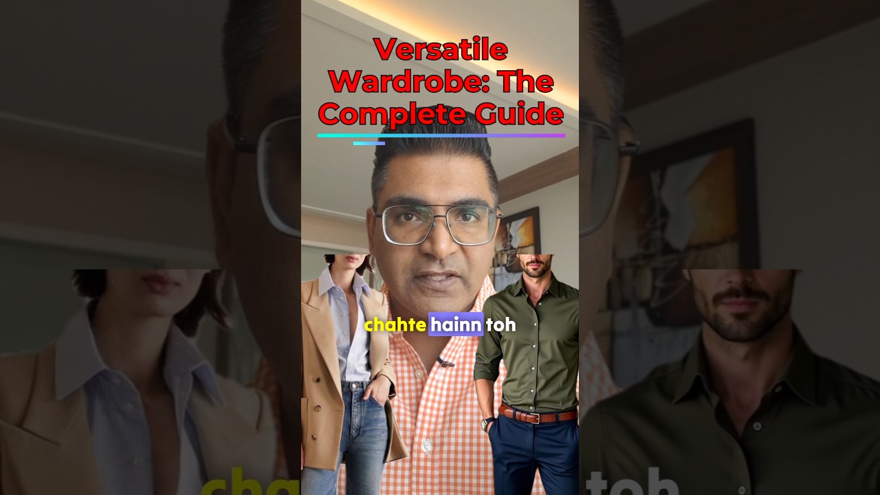 Wardrobe which is Versatile, Classic & Classy? Simple guide to achieving it !!