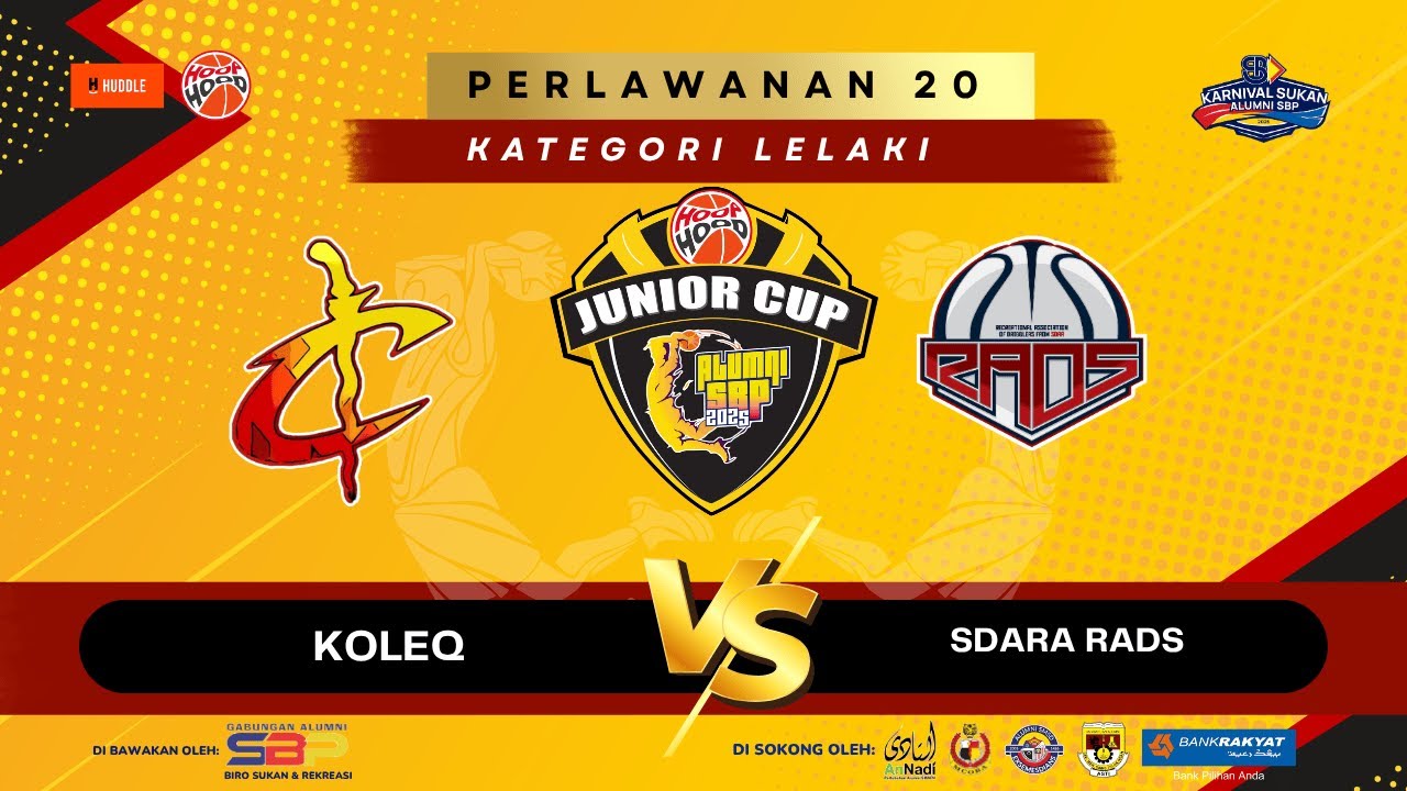 ALUMNI JR CUP 2025 | FINALS |  KOLEQ VS SDARA RADS | 6 JUL 2025 | 9PM