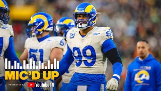 “Let’s Go To Work!” Aaron Donald Mic’d Up For Rams vs. Packers At Lambeau Field