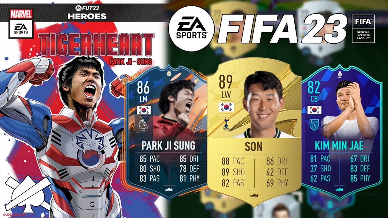 FIFA 23 - South Korea World Cup Squad - YouTube