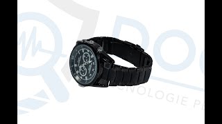 Mini Telecamera Spia WiFi 1080P – Orologio Da Scrivania Con Visione Notturna E Rilevamento Movimento, Registrazione In Loop, Batteria Ricaricabile Per Sicurezza Casa/Ufficio