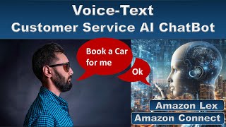 AI ChatBot Tutorial Voice/Text - Amazon Connect and Lex | Virtual AI Assistant