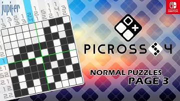 Picross S4 | Normal Puzzles | Page 3 | No Assist | Nintendo Switch