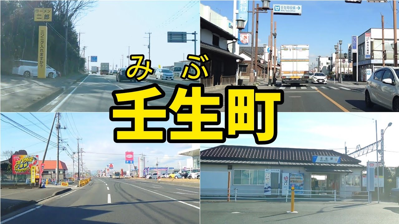 【街走り】栃木県壬生町　おもちゃのまちとは？　スパゲッティは運転できません　コストコあり