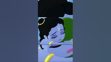 Radha Krishna Separation 3D Animation   #krishnamanmohana #shortvideo