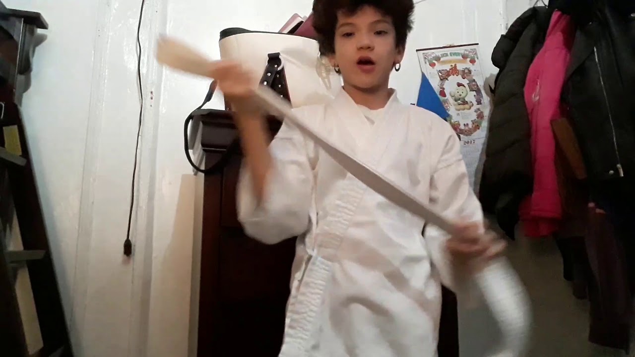 how to put the karate belt YouTube