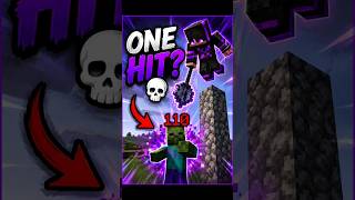 💀 Mace Jump = INSANE Damage! | Minecraft PE #shorts
